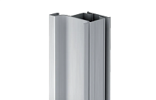 Профиль фальш-ручка вертикальный оконечный, алюминий матовый L-4500 мм — купить оптом и в розницу в интернет магазине GTV-Meridian.